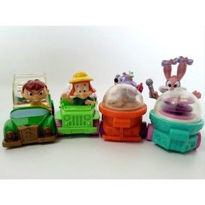 VTG McDonalds 1992 Happy Meal Toys Tiny-Toon Cars Lot Of 4